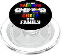 I'm The Rainbow Sheep Of The Family Pecora Arcobaleno PopSockets PopGrip per MagSafe