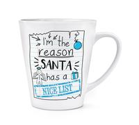 I'M The Reason Babbo Has a Nice Lista 341ml Latte Tazza - Divertente Natale
