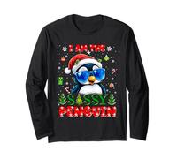 I'm The Sassy Penguin Christmas Outfit Funny Xmas Maglia a Manica