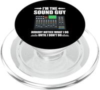 I'm the sound guy nobody Ingegnere del suono PopSockets PopGrip per MagSafe