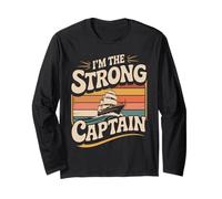 I'm The Strong Captain Capo della Nave in Barca - Maglia a Manica