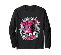 I'm The Welder Not The Welder's Wife Donna orgoglio --- Maglia a Manica