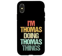I'm Thomas Doing Thomas Things - Divertente Detto Nome Thomas Custodia per iPhone X/XS
