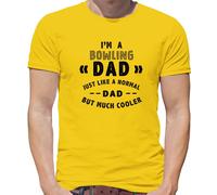 I'M Un Bowling Papà - T-Shirt - 10 Perno Tenpin Dieci Festa Del Papà Sfera