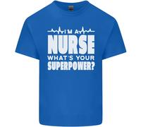 I'M Un Infermiera Whats il Tuo Superpotere Allattamento Divertente Uomo Cotone