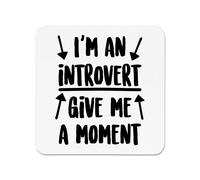 I'M Un Introvert Dai Me A Momento Frigo Magnete Timido Citazione Funny Scherzo