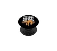 I'm Very Good At Doing Nothing Casalingo Pigrizia PopSockets PopGrip Adesivo