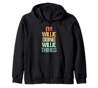 I'm Willie Doing Willie Things - Divertente Detto Nome Willie Felpa con Cappuccio