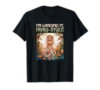 I'm Winging it Fairy Style I Magic Forest Fairy Fantasy Maglietta