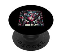 I'm Wired Like That Recupero della chirurgia cardiaca ||-- PopSockets PopGrip Adesivo