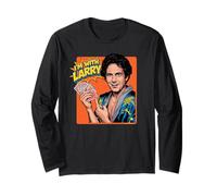 I'm with Larry Funny Three's Company Bachelor Maglia a Manica