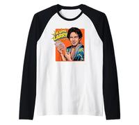 I'm with Larry Funny Three's Company Bachelor Maglia con Maniche Raglan