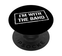 I'm With The Band music band PopSockets PopGrip Adesivo