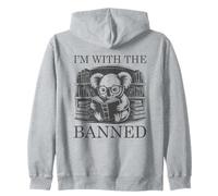 I'm With The Banned Felpa con Cappuccio