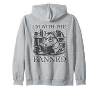 I'm With The Banned Felpa con Cappuccio