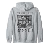I'm With The Banned Felpa con Cappuccio