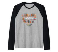 I'm with The Banned - Lettura Amante Bookworm Reader Maglia con Maniche Raglan