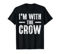 I'm with The Crow Couples Matching Easy Halloween Costume Maglietta