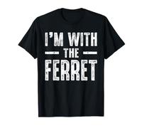 I'm with The Ferret Couples Matching Easy Halloween Costume Maglietta