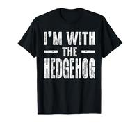 I'm with The Hedgehog Couples Matching Halloween Costume Maglietta