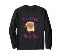 I'm with The Jelly Matching per Besties e Bestfriends Maglia a Manica