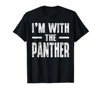 I'm with The Panther Couples Matching Easy Halloween Costume Maglietta