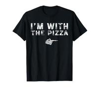 I'm with The Pizza Couples Matching Costume Easy Halloween Maglietta