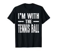 I'm with The Tennis Ball Couples Matching Halloween Costume Maglietta
