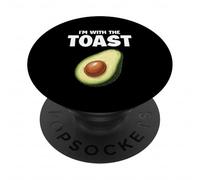 I'm With The Toast - Coppia di costumi di Halloween abbinati PopSockets PopGrip Adesivo