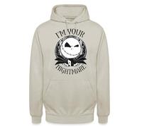 I'm Your Nightmare Jack Skellington Before - Felpa natalizia con cappuccio, pietra naturale, 3XL