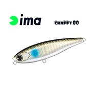 Ima Chappy 80 Topwater Floating 80mm Walk the Dog Per Tonno, Pesce Persico