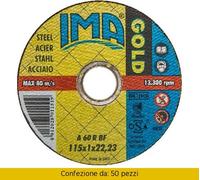 Ima Minidisco per Ferro Gold Piano ø 115x1x22 Pezzi 50 1151022F2TM