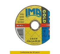 Ima Minidisco per Ferro Gold Piano 115x1,6x22 Pezzi 50 1151622F2TM