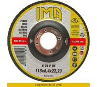Ima Minidisco per Ferro Per Sbavare ø 115x6,4 Pezzi 25 1156422F3DS