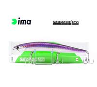 Ima Nabarone 125S, Sinking Pesca , Hard Bait , Mare Spigola, Azzurro, barracuda