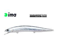 Ima Nabarone 125S, Sinking Pesca , Hard Bait , Mare Spigola, Azzurro, barracuda