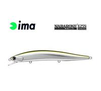 Ima Nabarone 125S, Sinking Pesca , Hard Bait , Mare Spigola, Azzurro, barracuda