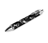 I'mA Trophy - Penna a sfera retrattile, punta fine da 0,5 mm, ad asciugatura rapida, scrittura liscia, 4 pezzi