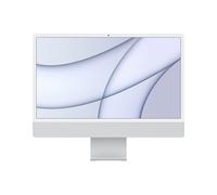 iMac 24 - Chipset Apple M1 - 8 GB di RAM - 256 GB di memoria - GPU a 8 core - Argento- Ricondizionato - Condizioni eccellenti