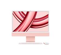 iMac Apple M3 59,7 cm (23,5 ) 4480 x 2520 pixel 8 GB 512 GB SSD PC All-in-One macOS Sonoma Wi-Fi 6E (802.11ax), Rosa - Nouvo