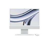 iMac Apple M3 59,7 cm (23,5 ) 4480 x 2520 pixel 8 GB 512 GB SSD PC All-in-One macOS Sonoma Wi-Fi 6E (802.11ax), Argento - Nouvo