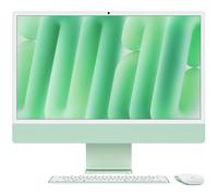 iMac da 24 pollici con display Retina 4,5K: chip Apple M4 con CPU a 10 core e GPU a 10 core, SSD da 24 GB, 512 GB - Verde