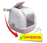 Imac EASY CAT LETTIERA chiusa 50x40x40 cm per gatto, igiene toilette COLORI VARI