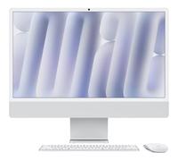 iMac M4 24' 256 GB SSD 16 GB RAM 10 core Apple GPU 10 Mac OS Sonoma, Argento - Nouvo