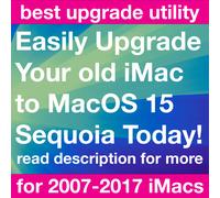 IMAC Upgrade/Installare USB Toppe per Macos 15 Sequoia Su Unsupported Macs