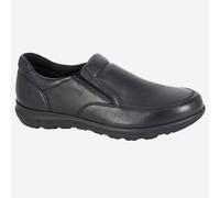 Imac Walker Scarpe Casual Uomo In Pelle Nera Con Infilo