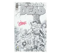 Image Comics The Walking Dead #1 Copertina Bianco/Nero WW Louisville Autografata