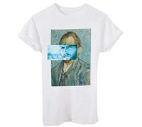 iMage T-Shirt Arte E Cinema Clint Van Il Buono Il Brutto Il Cattivo-Famosi - Uomo-M-Bianca