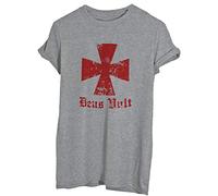 iMage T-Shirt Dio Lo Vuole Deus Vult Crociati Templari-Famosi