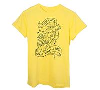 iMage T-Shirt Gallo Menestrello Urca Urca Tirulero Robin Golly What A Day - Uomo-XL - Gialla